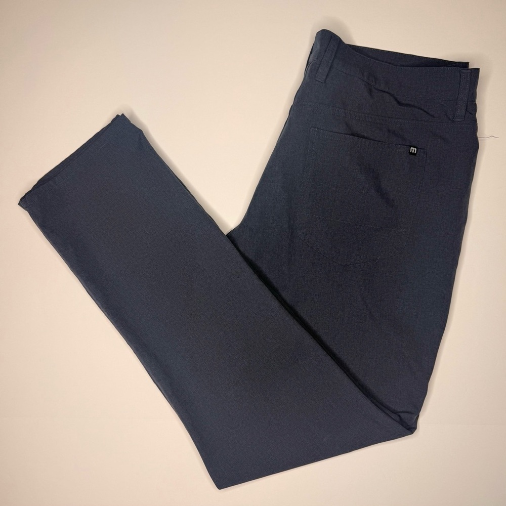Travis Mathew Open to Close Golf Pants Mens 36 (36x31) Blue Performance